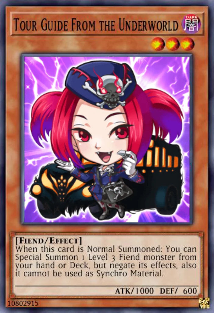 Tour Guide From the Underworld (Chibi Art) - Secret Rare