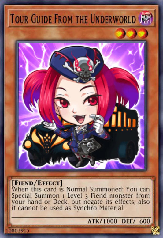 Tour Guide From the Underworld (Chibi Art) - Secret Rare