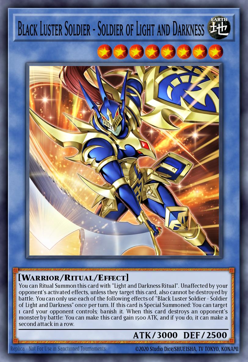 Black Luster Soldier - Soldier of Light and Darkness - CORI-EN028 - Secret Rare