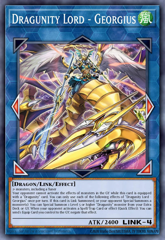 Dragunity Lord - Georgius - BLGG-EN014 - Secret Rare