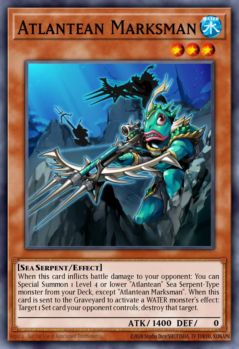 Atlantean Marksman - RA04-EN009 - Ultra Rare