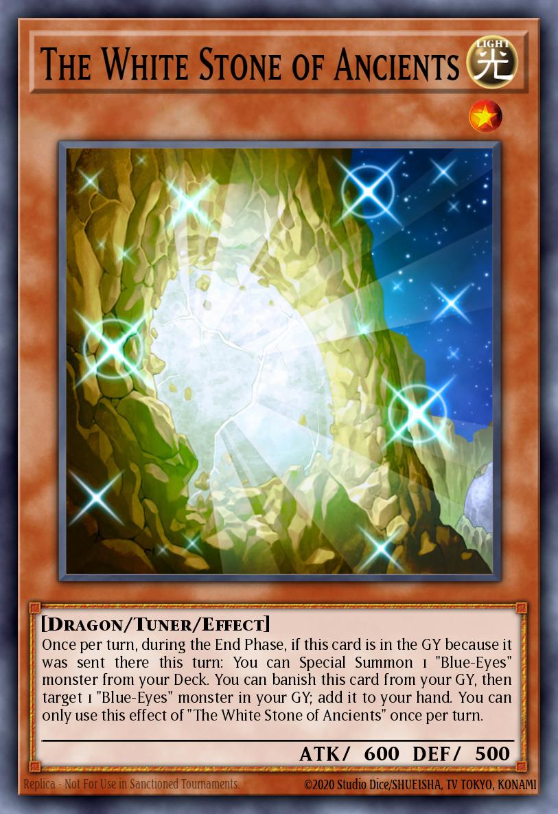 The White Stone of Ancients - RA04-EN267 - Platinum Secret Rare