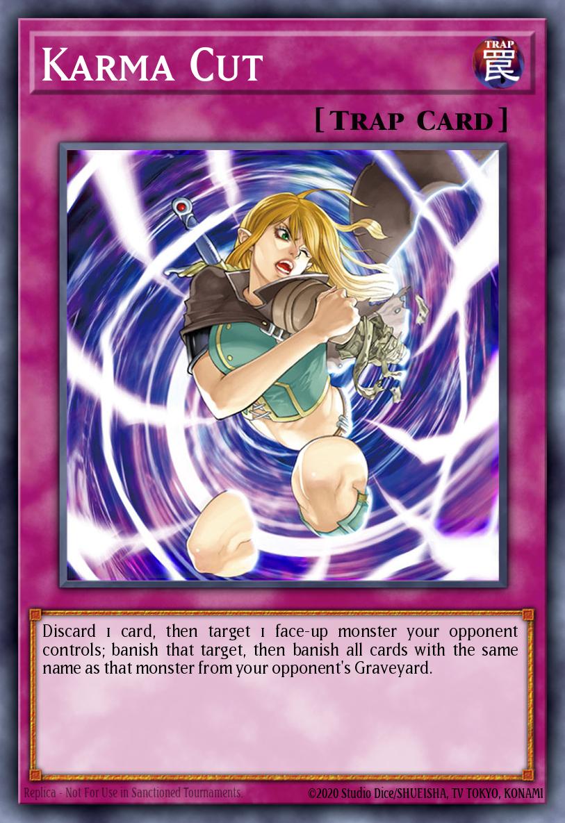 Karma Cut - RA04-EN128 - Platinum Secret Rare
