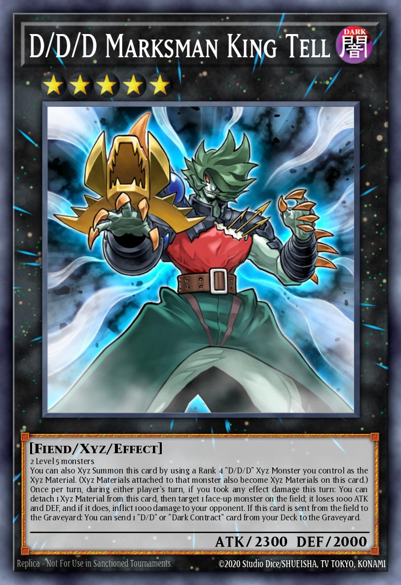 D/D/D Marksman King Tell - RA05-EN047 - Ultra Rare