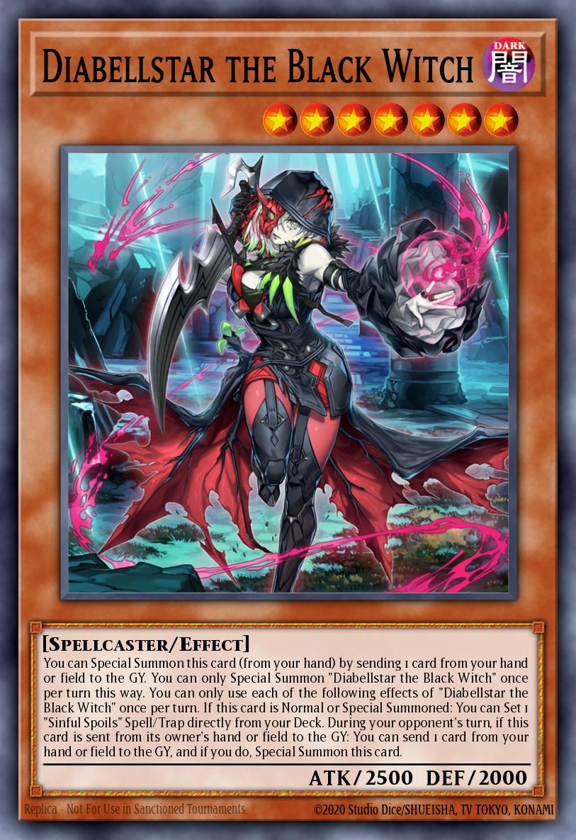 Diabellstar the Black Witch - MAMO-EN032 - Ultra Rare