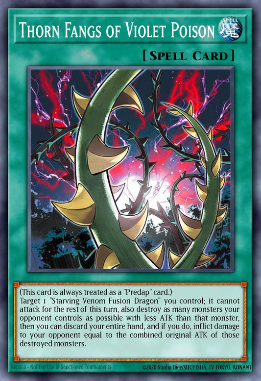 Thorn Fangs of Violet Poison - BLGG-EN039 - New