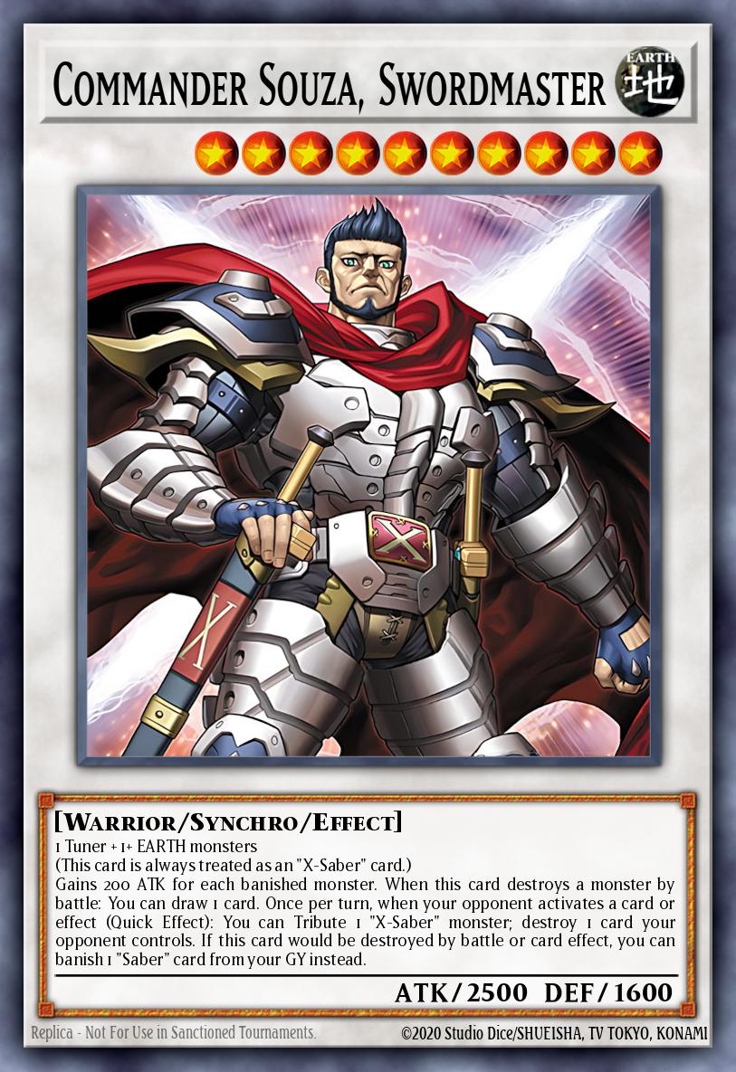 Commander Souza, Swordmaster - Ultra Rare