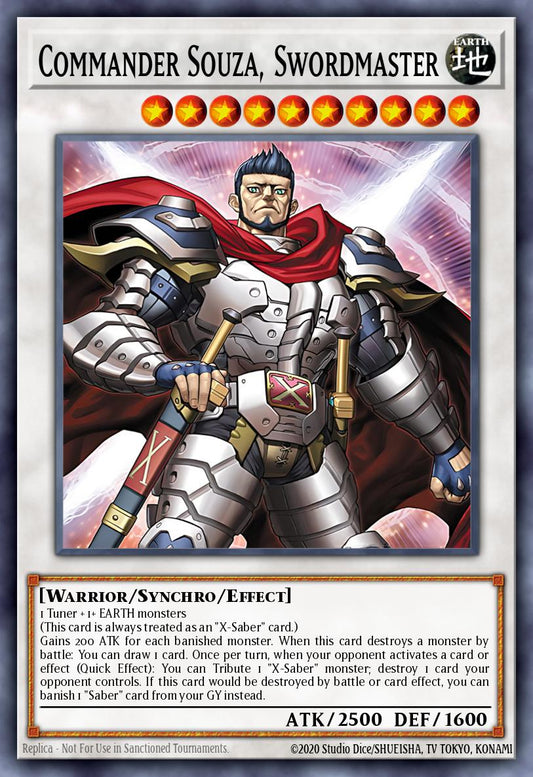 Commander Souza, Swordmaster - Ultra Rare