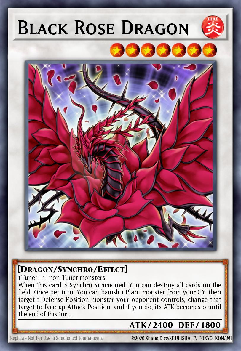 Black Rose Dragon - Common