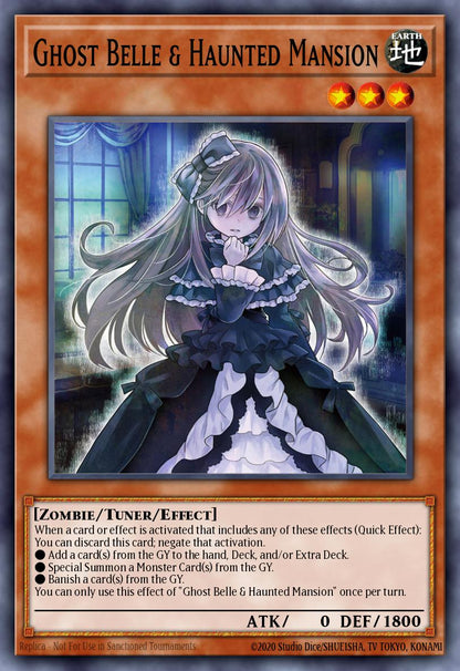 Ghost Belle & Haunted Mansion - Ultra Rare