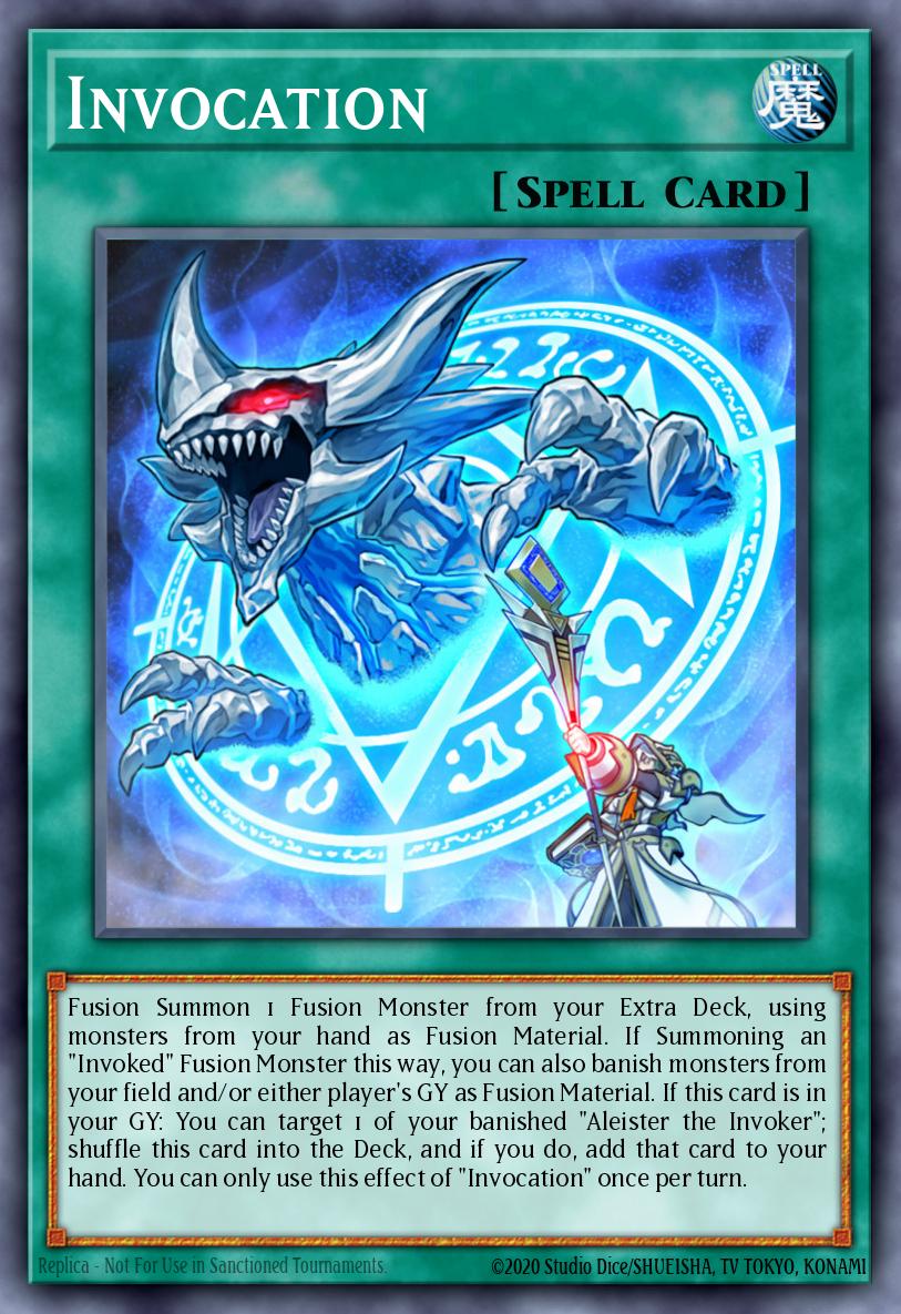 Invocation - RA04-EN281 - Platinum Secret Rare