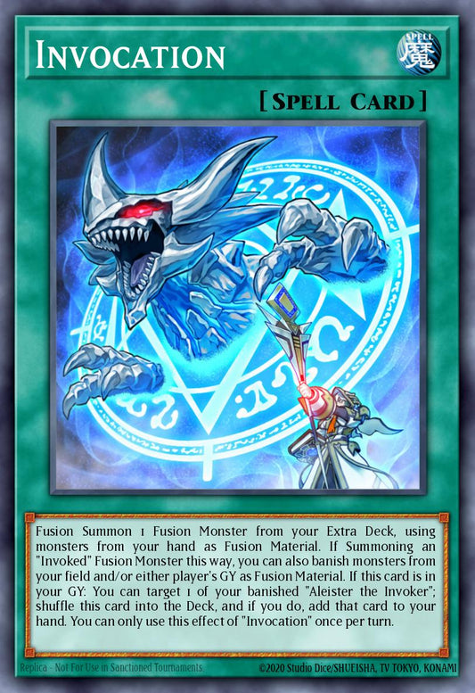 Invocation - RA04-EN281 - Platinum Secret Rare
