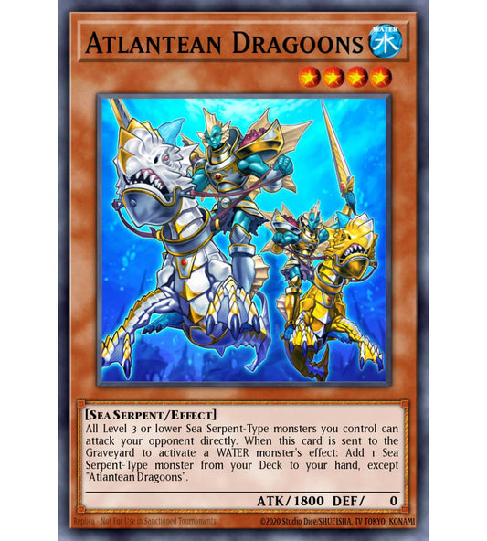 Atlantean Dragoons Ultra Rare RA03-EN006