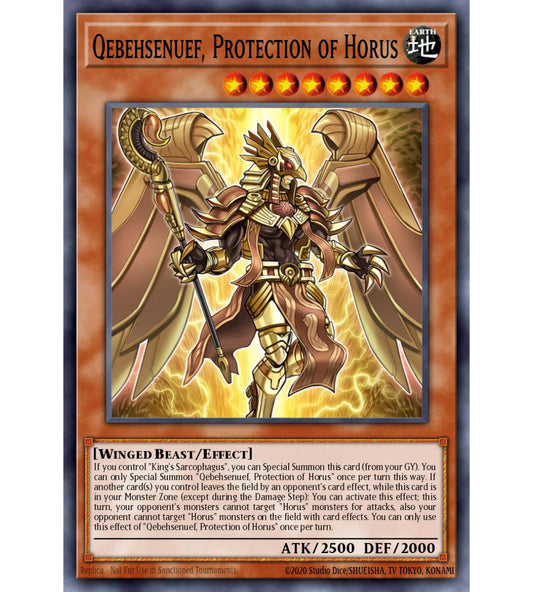 Qebehsenuef, Protection of Horus - Ultra Rare - CH02-EN025