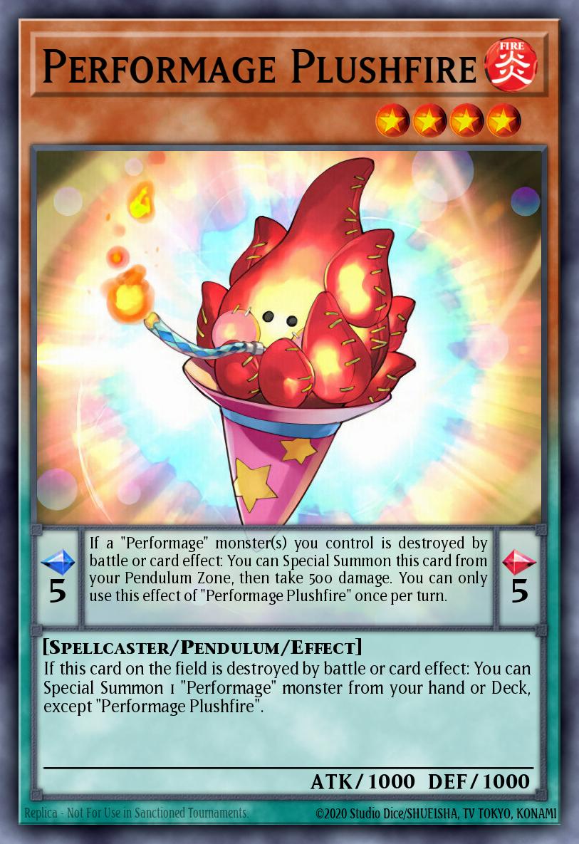 Performage Plushfire - MAMO-EN045 - Ultra Rare