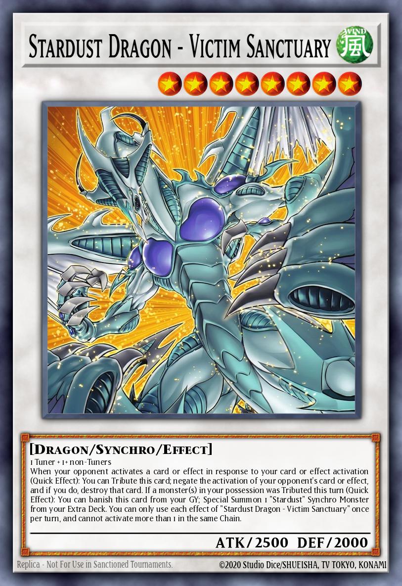 Stardust Dragon - Victim Sanctuary - MAMO-EN007 - Ultra Rare
