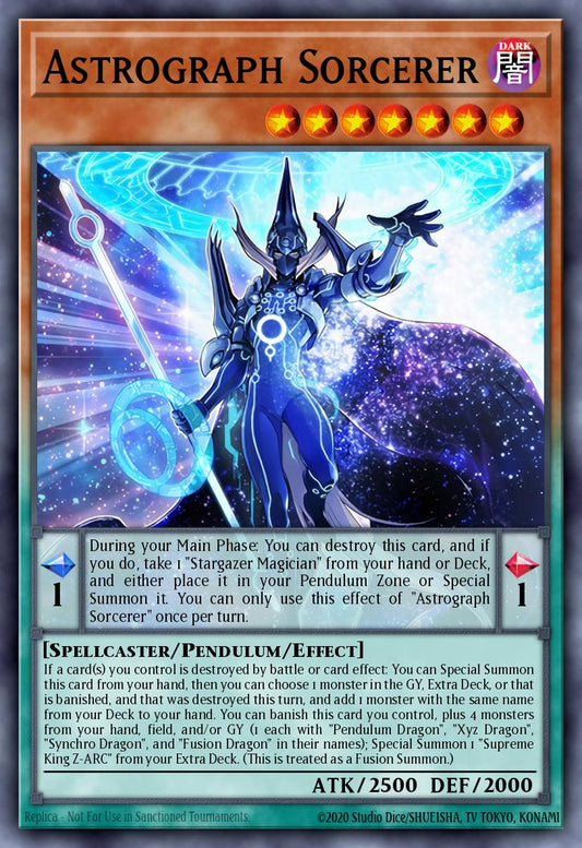 Astrograph Sorcerer - MP25-EN271 - Ultra Rare