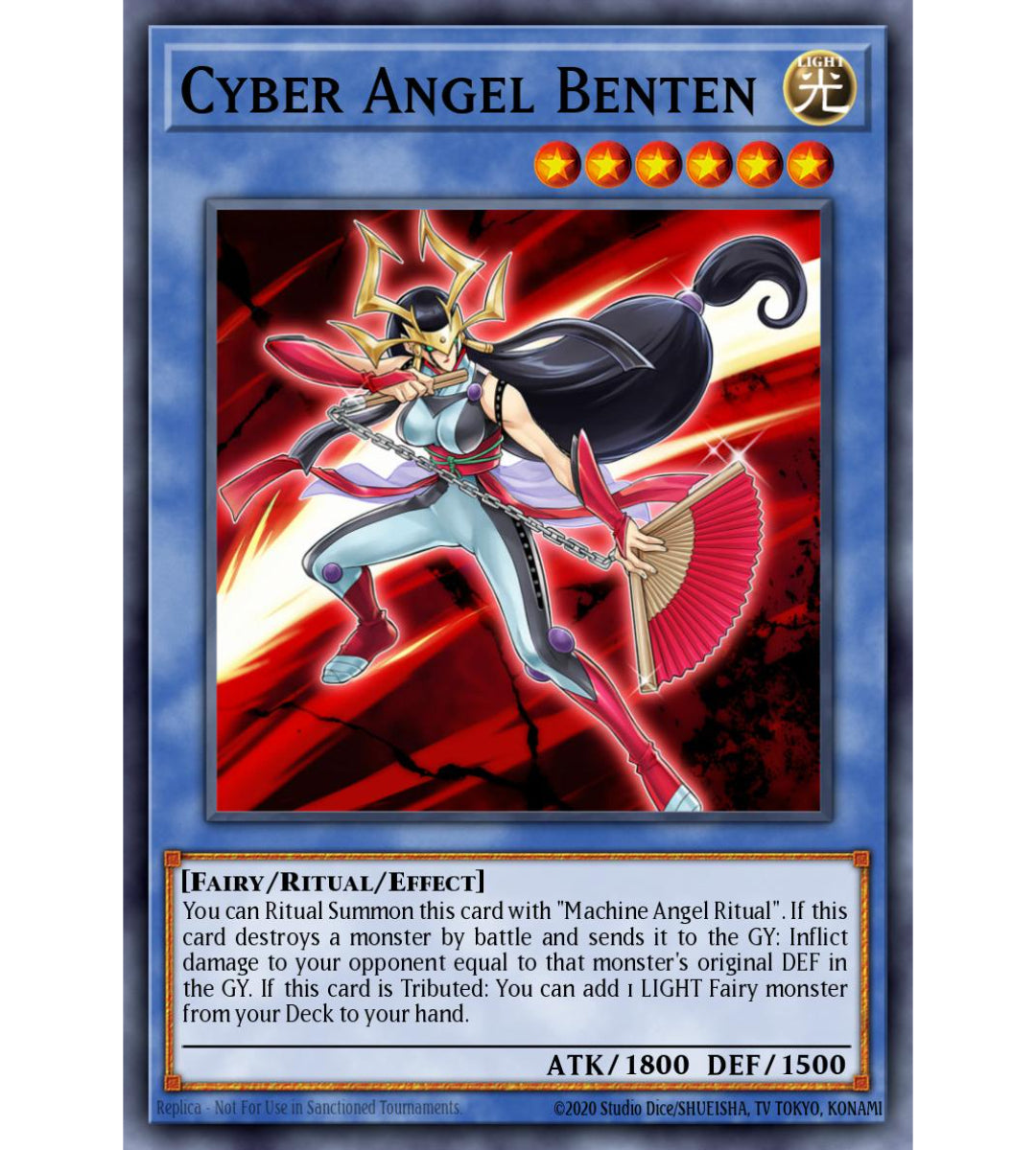 Cyber Angel Benten Ultra Rare RA01-EN024