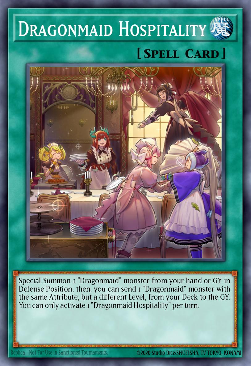 Dragonmaid Hospitality - RA03-EN068 - Ultra Rare