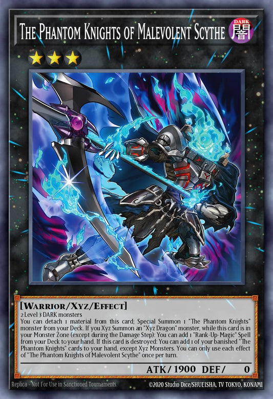 The Phantom Knights of Malevolent Scythe - CORI-EN037 - Super Rare