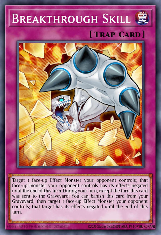 Breakthrough Skill - RA04-EN202 - Platinum Secret Rare