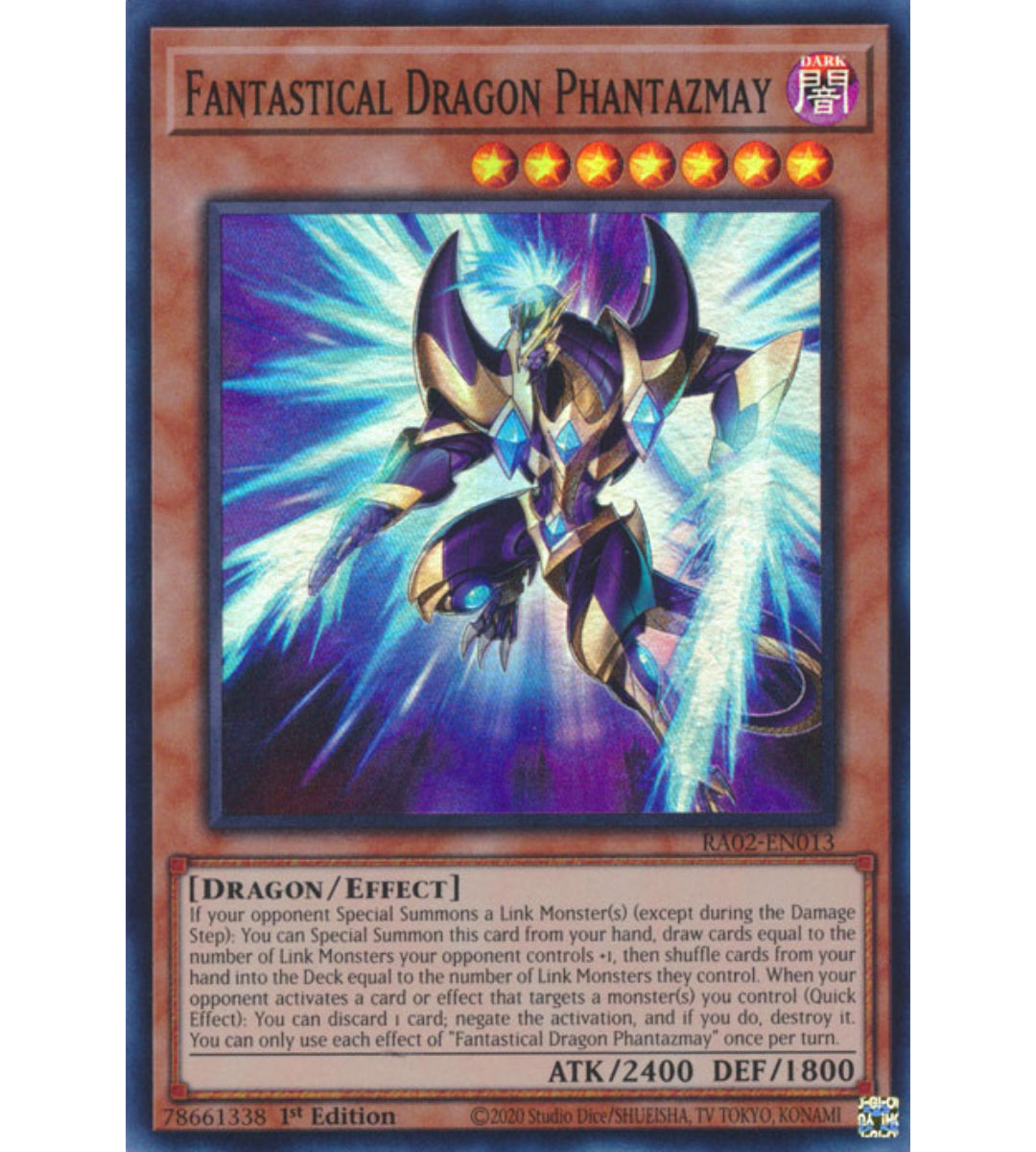 Fantastical Dragon Phantazmay Ultra Rare RA02-EN013