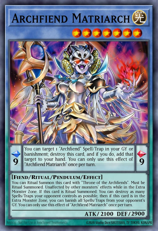 Archfiend Matriarch - MAMO-EN070 - Ultra Rare