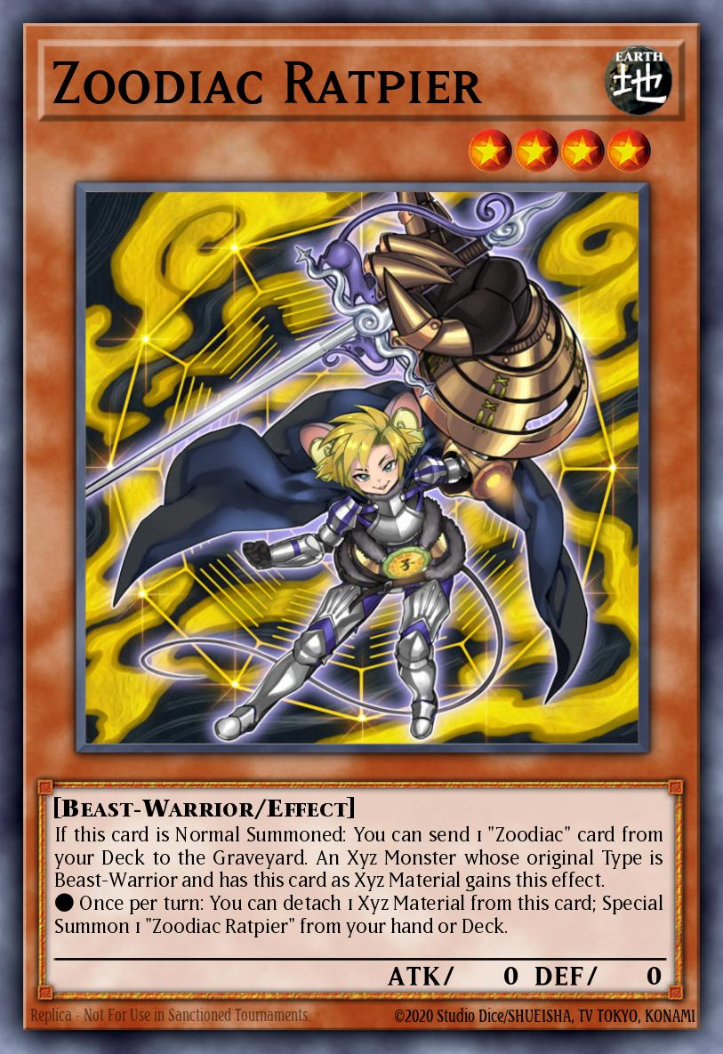 Zoodiac Ratpier - RA04-EN274 - Platinum Secret Rare