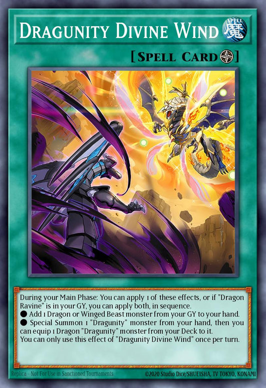 Dragunity Divine Wind - BLGG-EN015 - New