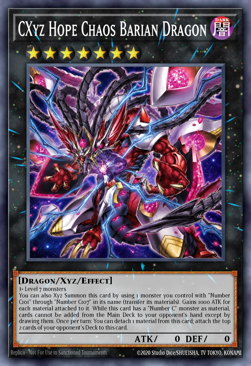 CXyz Hope Chaos Barian Dragon - BETB-EN044 - Ultra Rare