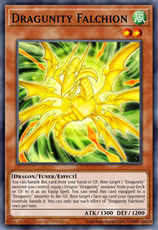 Dragunity Falchion - BLGG-EN012 - New
