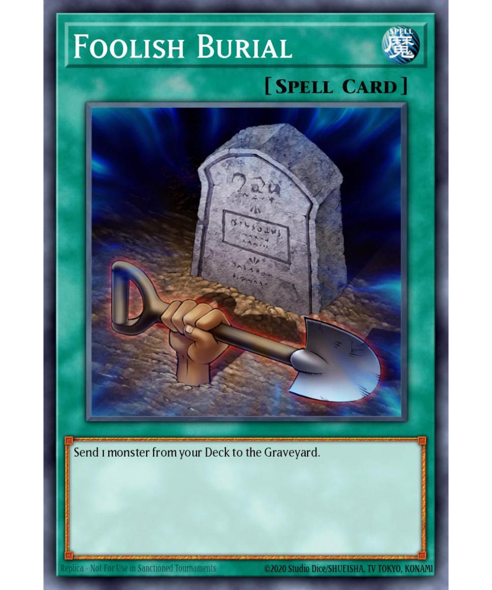 Foolish Burial Super Rare RA02-EN049