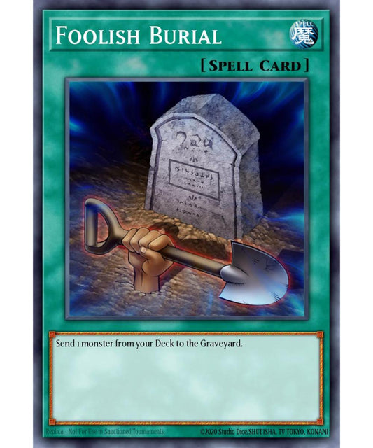 Foolish Burial - Ultra Rare - CH01-EN031
