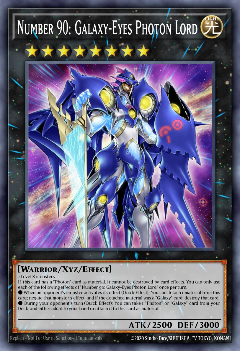 Number 90: Galaxy-Eyes Photon Lord - Common