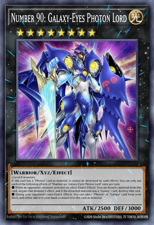 Number 90: Galaxy-Eyes Photon Lord - Common