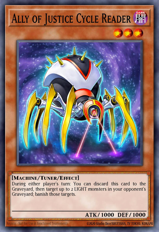 Ally of Justice Cycle Reader - MP25-EN278 - Ultra Rare