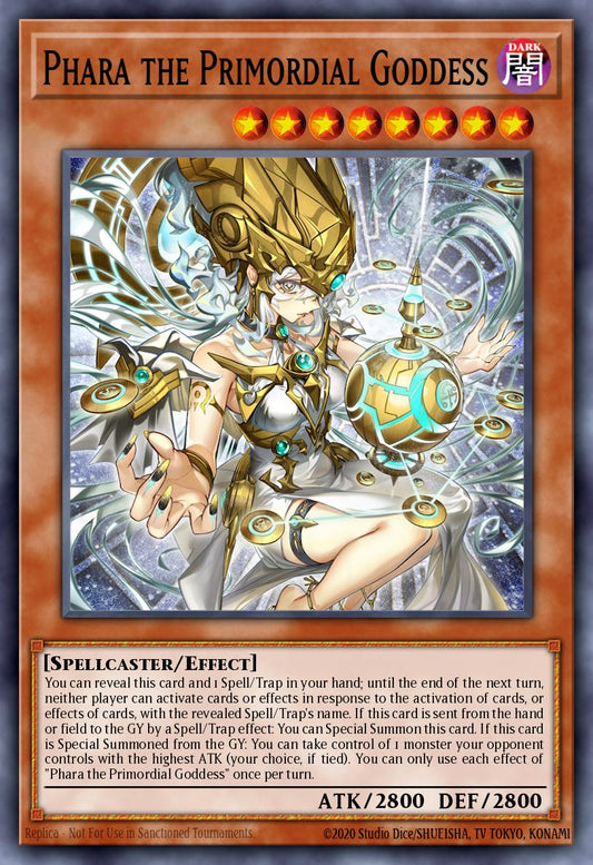 Phara the Primordial Goddess (Overframe) - CORI-EN022 - Ultra Rare