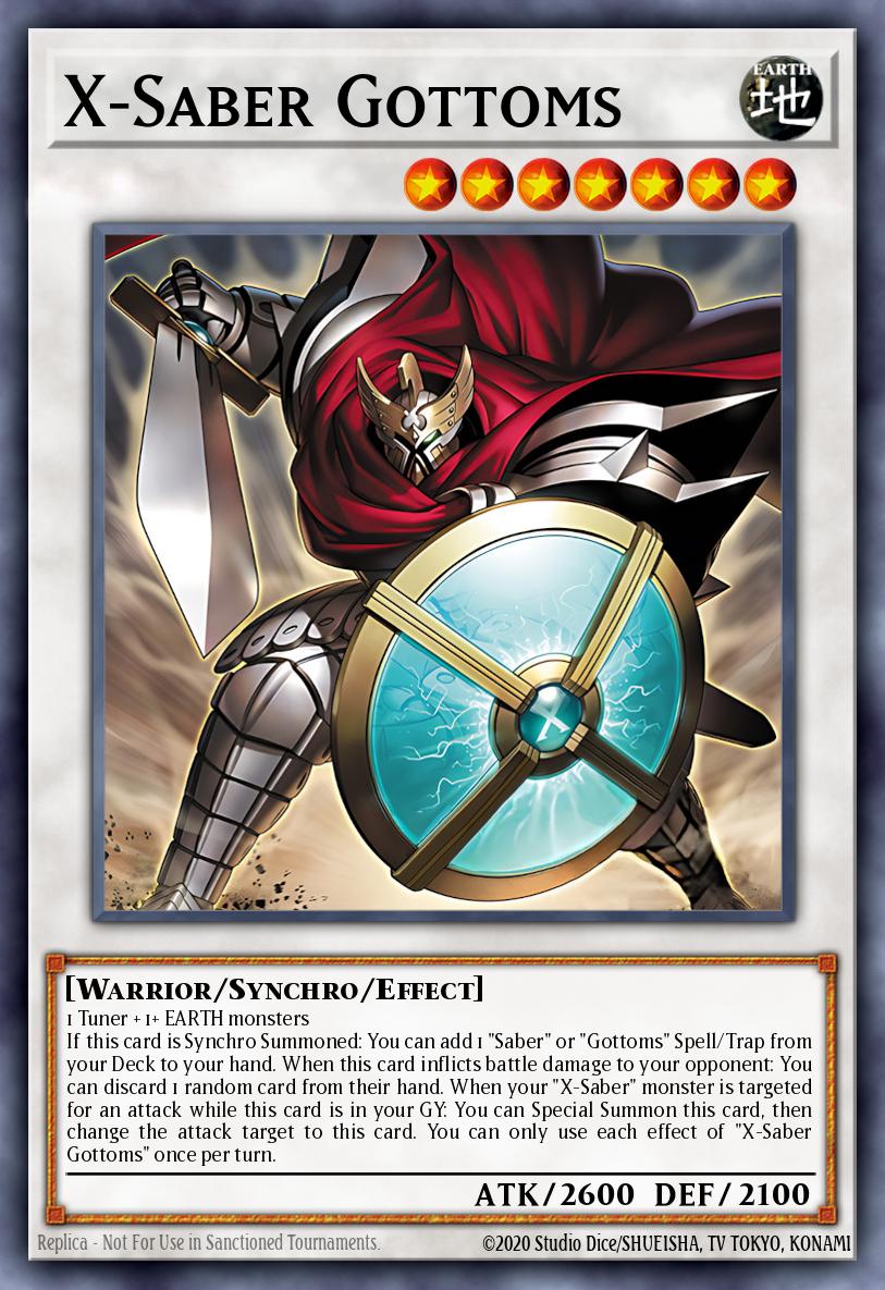 X-Saber Gottoms - Ultra Rare
