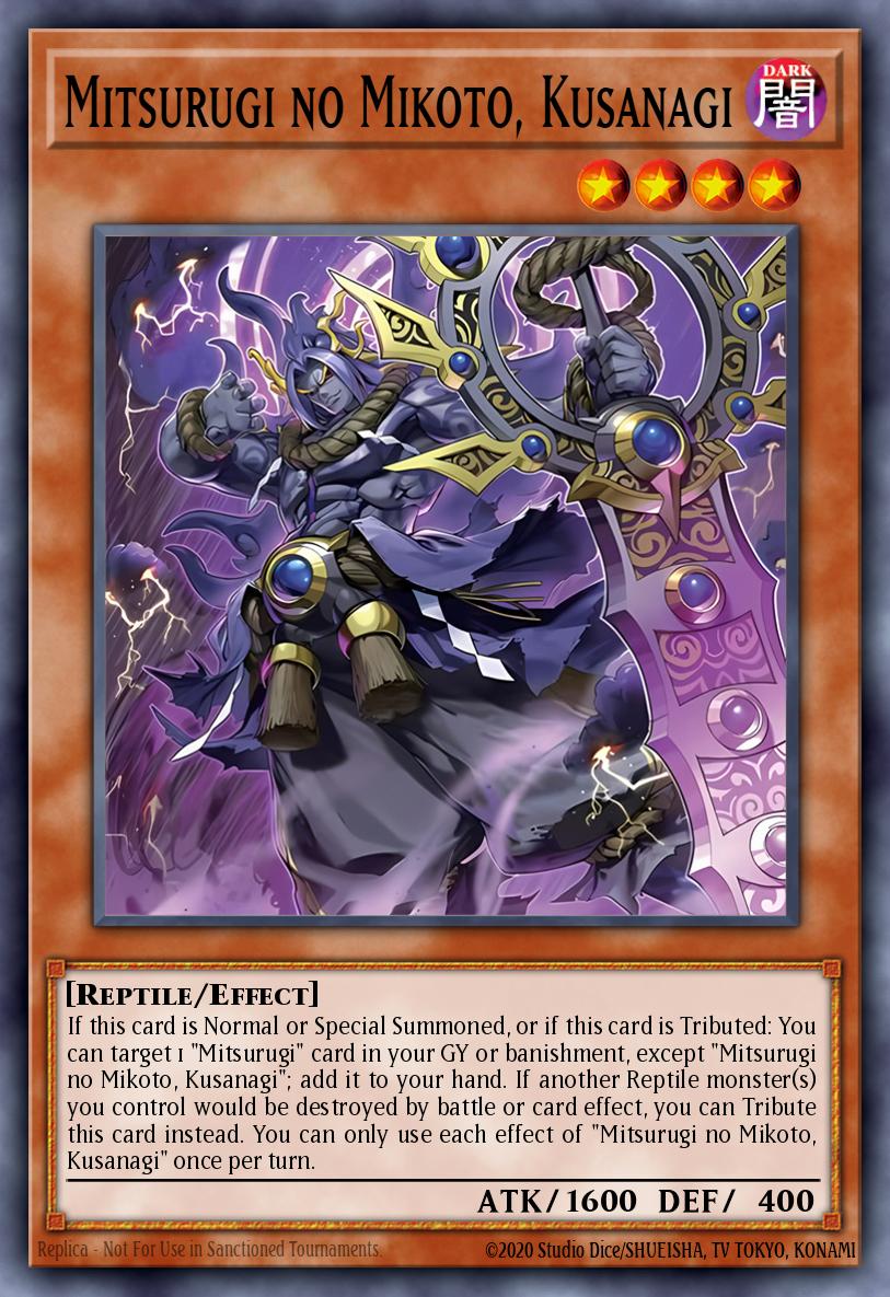 Mitsurugi no Mikoto, Kusanagi - Secret Rare