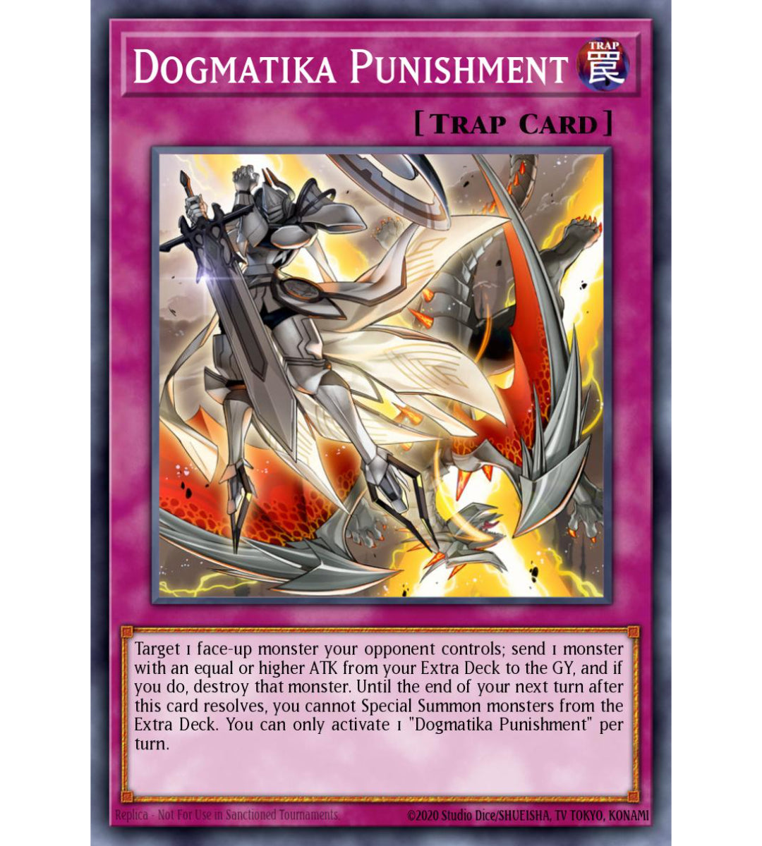 Dogmatika Punishment - Super Rare - RA01-EN076