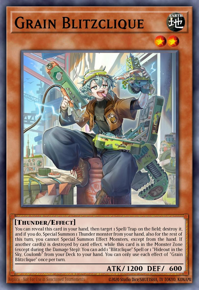 Grain Blitzclique - CORI-EN013 - Super Rare