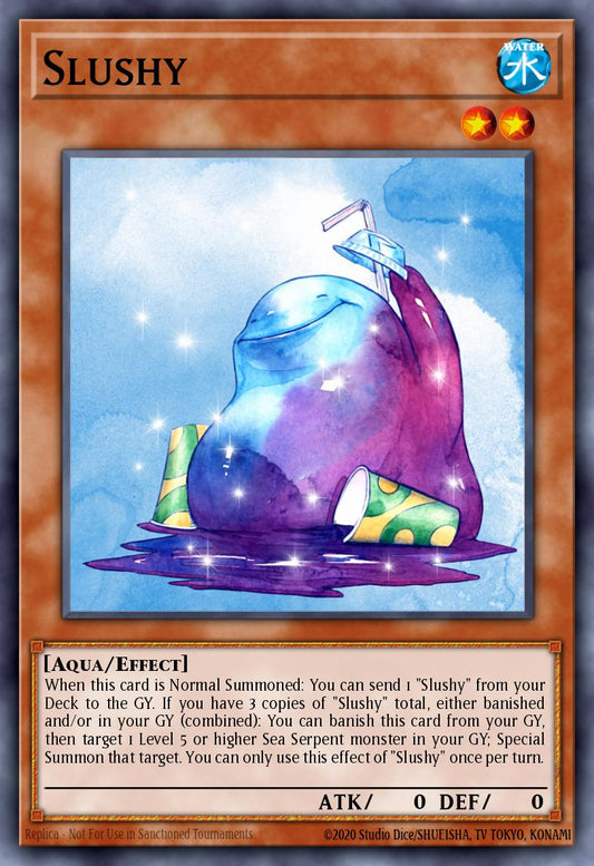 Slushy - RA04-EN196 - Platinum Secret Rare