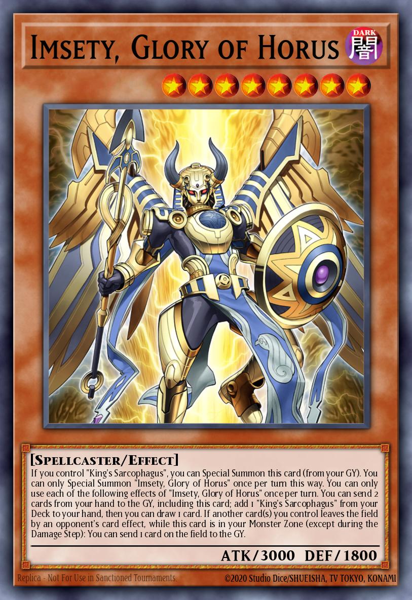 Imsety, Glory of Horus - RA05-EN027 - Ultra Rare
