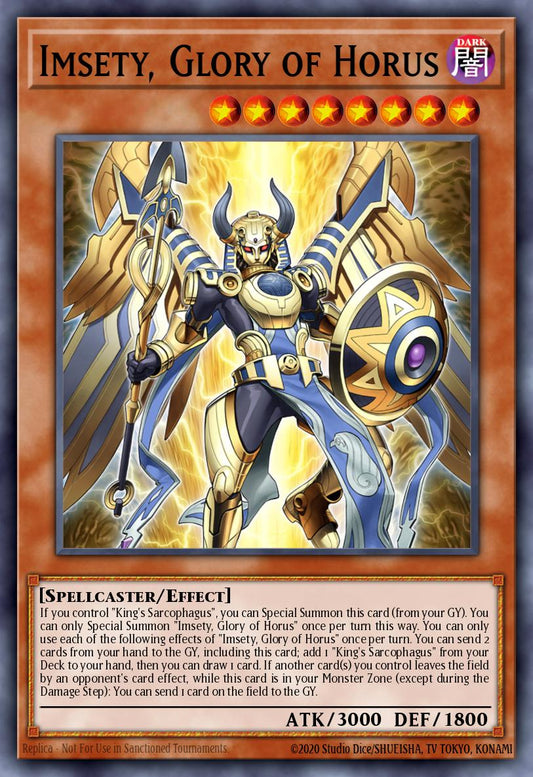 Imsety, Glory of Horus - RA05-EN027 - Ultra Rare