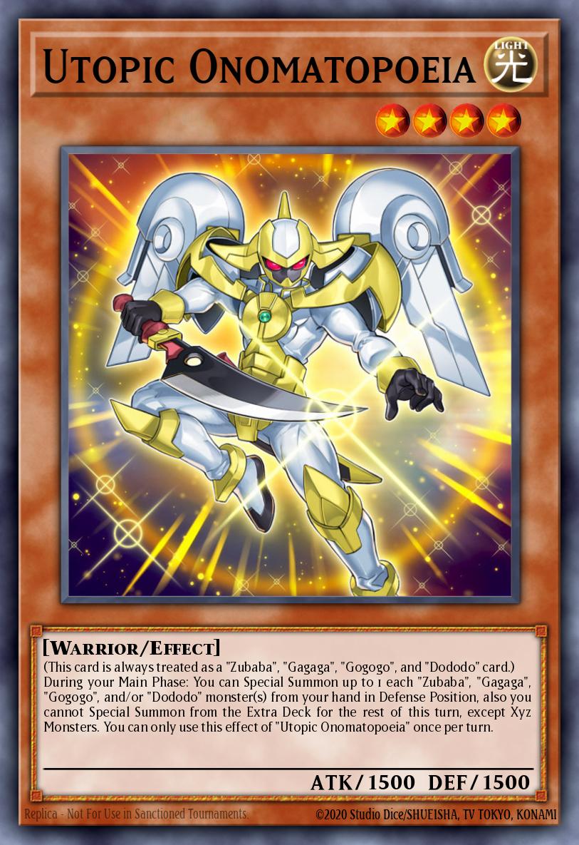 Utopic Onomatopoeia - RA04-EN028 - Ultra Rare