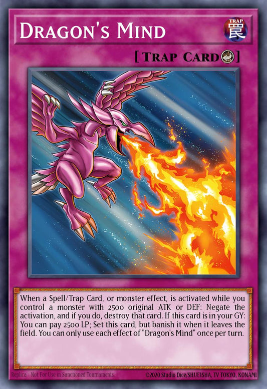 Dragon's Mind - RA05-EN082 - Super Rare