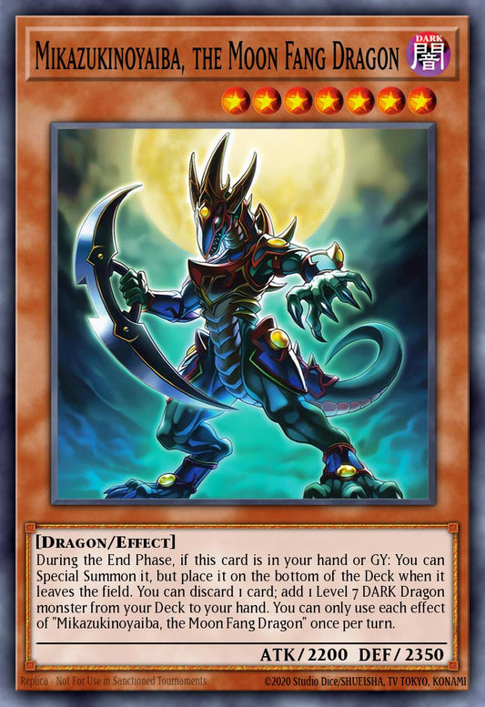 Mikazukinoyaiba, the Moon Fang Dragon - MP25-EN346 - Common