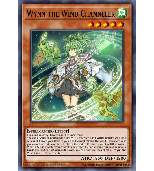 Wynn the Wind Charmer, Verdant Secret Rare RA03-EN045