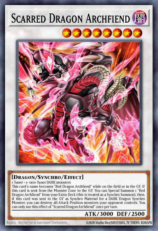 Scarred Dragon Archfiend - RA05-EN044 - Collector's Rare