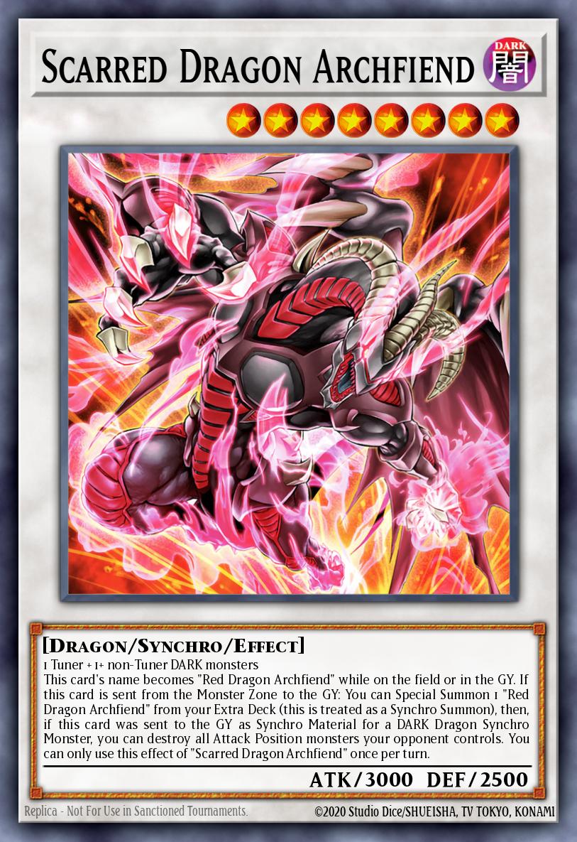 Scarred Dragon Archfiend - RA05-EN044 - Super Rare